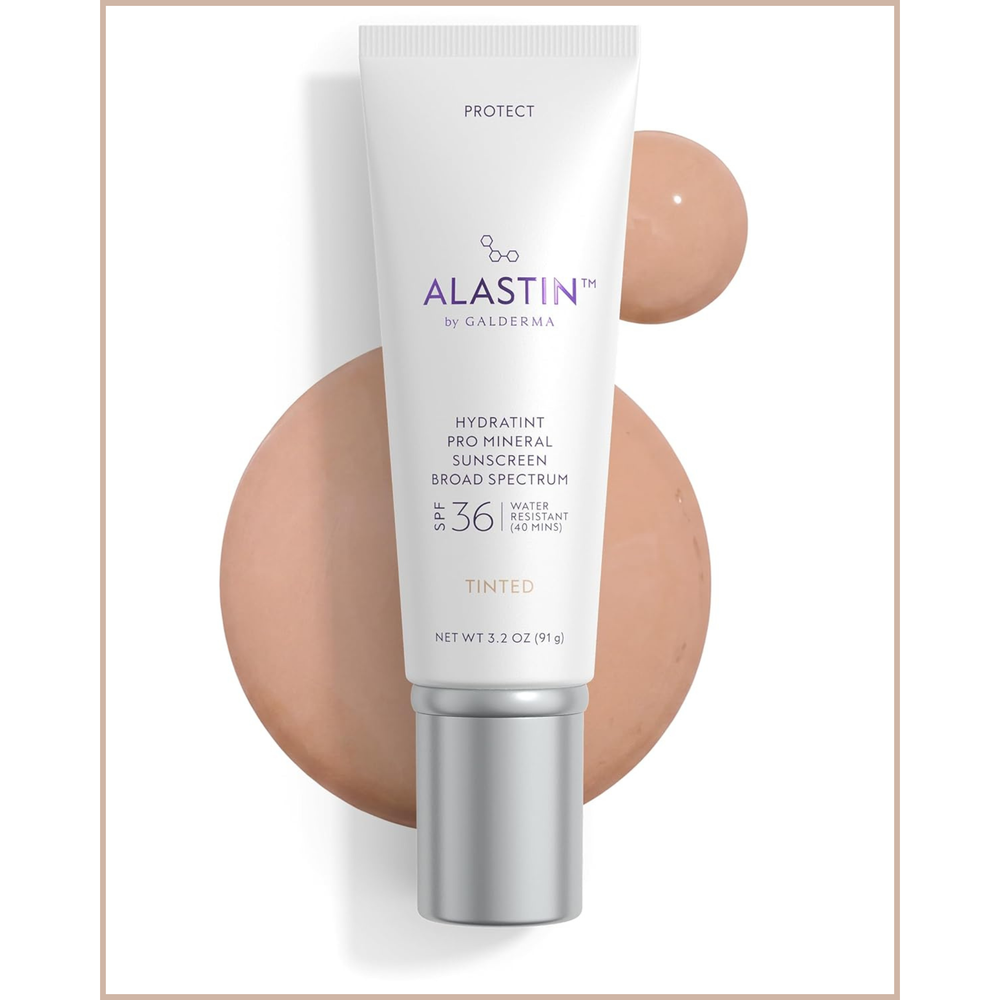 Skincare HydraTint Pro Mineral Sunscreen SPF 36 – 2-in-1 Tinted Daily Sunblock Moisturizer for Face & Neck – 3.2 oz